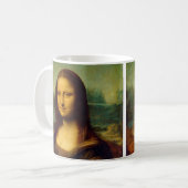 Mona Lisa | Leonardo da Vinci Koffiemok (Voorkant links)