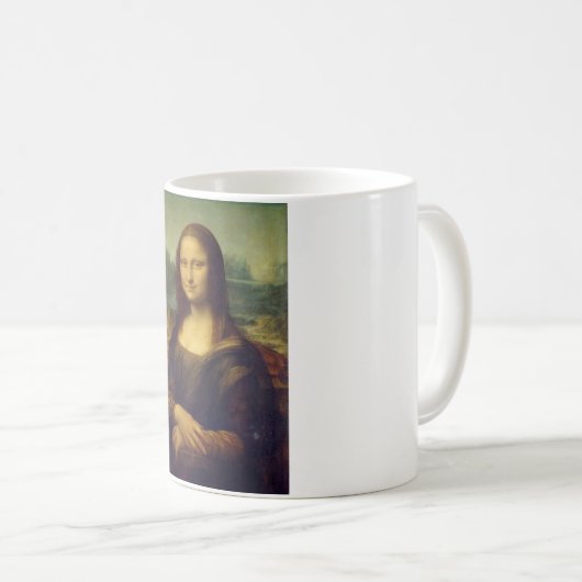 Mona Lisa, Leonardo da Vinci Koffiemok (Voorkant rechts)
