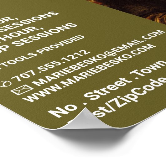 Mona Lisa, Leonardo Da Vinci, Kunstklassen Poster (Hoek)