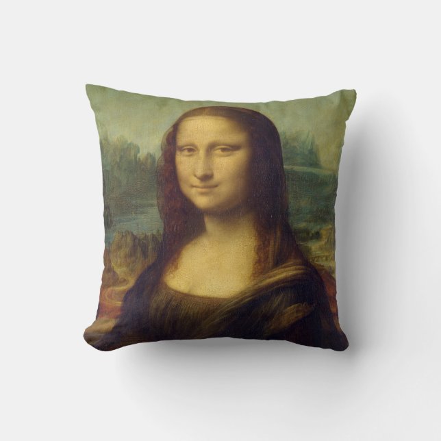 Mona Lisa, Leonardo da Vinci Kussen (Voorkant)