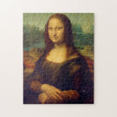 Mona Lisa, Leonardo da Vinci Legpuzzel (Verticaal)
