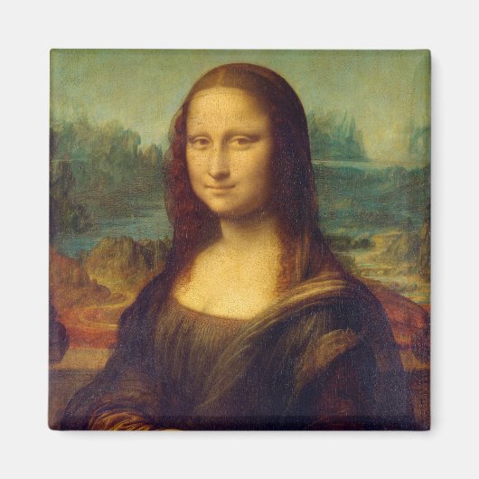 Mona Lisa - Leonardo da Vinci Magneet (Voorkant)