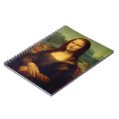 Mona Lisa | Leonardo da Vinci Notitieboek (Linkerzijde)