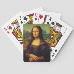 Mona Lisa   Leonardo da Vinci Pokerkaarten