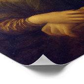 Mona Lisa, Leonardo da Vinci Poster (Hoek)