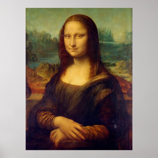 Mona Lisa - Leonardo da Vinci Poster (Voorkant)