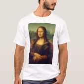 Mona Lisa, Leonardo da Vinci T-shirt (Voorkant)