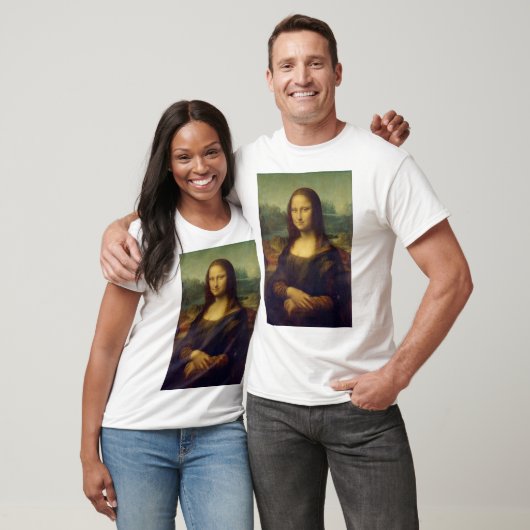 Mona Lisa, Leonardo da Vinci T-shirt (Unisex)