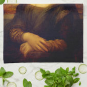 Mona Lisa | Leonardo da Vinci Theedoek (Gevouwen)