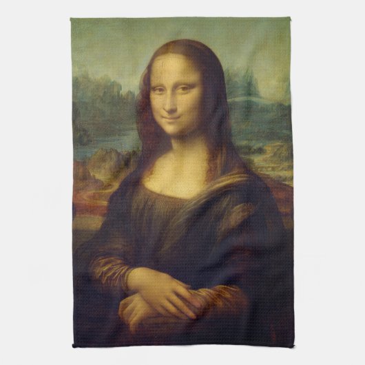Mona Lisa | Leonardo da Vinci Theedoek (Verticaal)