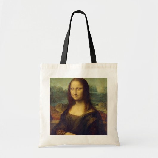 Mona Lisa, Leonardo da Vinci Tote Bag (Voorkant)