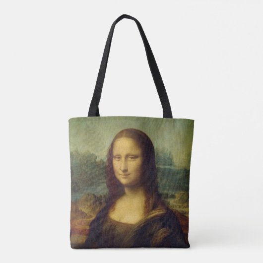 Mona Lisa | Leonardo da Vinci Tote Bag (Achterkant)