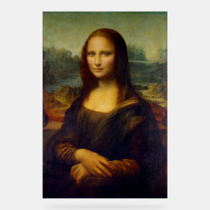 Mona Lisa Leonardo France Acryl Bord