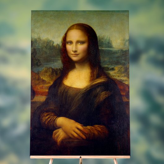 Mona Lisa Leonardo France Acryl Bord (Neutraal)