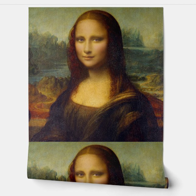 Mona Lisa Leonardo France Behang (Afrollen)