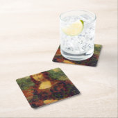 Mona Lisa Lettuce Fine Art Vegan Spoof Kartonnen Onderzetters (Insitu)