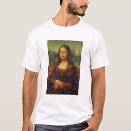 Mona Lisa Lettuce Fine Art Vegan Spoof T-shirt