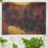 Mona Lisa Lettuce Fine Art Vegan Spoof Theedoek (Gevouwen)