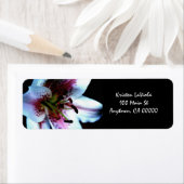 Mona Lisa Lily adreslabel Etiket (Insitu)