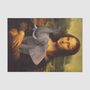 Mona Lisa Loves Elephants Tissuepapier
