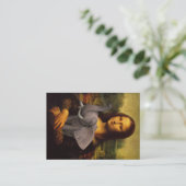 Mona Lisa Loves Elephants Visitekaartje (Staand voorkant)