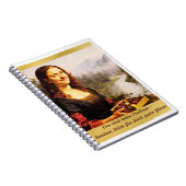 Mona Lisa mag Pralinen Notitieboek (Rechterzijde)