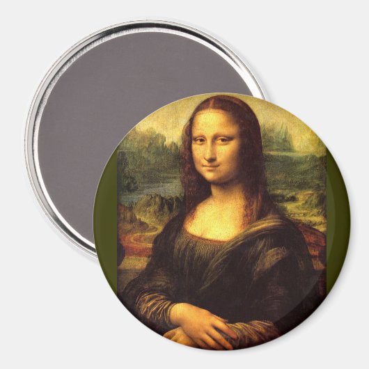 Mona Lisa Magneet (Voorkant / Achterkant)
