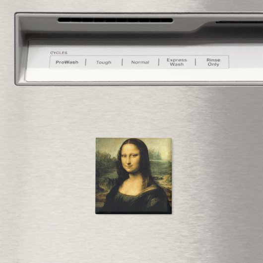 Mona Lisa Magnet (Insitu (Vaatwasser))