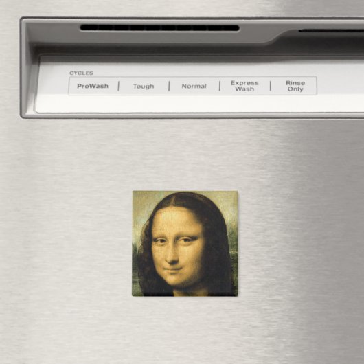 Mona Lisa Magnet (Insitu (Vaatwasser))