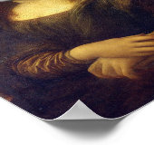 Mona Lisa Mask Poster (Hoek)