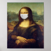 Mona Lisa Mask Poster (Voorkant)