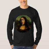 Mona Lisa Medusa Caravaggio T-shirt (Voorkant)