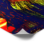 Mona Lisa Meme Pop Art Poster (Hoek)