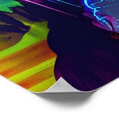 Mona Lisa Meme Pop Art  Poster (Hoek)