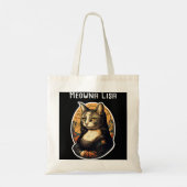 Mona Lisa Meowna Lisa Cat Lover Cat Owner Cat Ma Tote Bag (Achterkant)