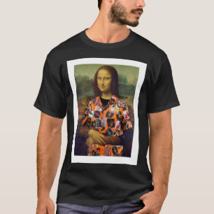 Mona Lisa met 40th Reunion Mannen Black t-shirt