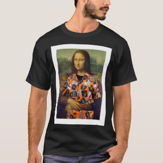 Mona Lisa met 40th Reunion Mannen Black t-shirt