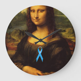 Mona Lisa met blauw lintje Grote Klok