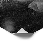 Mona Lisa met een nieuwe glimlach Perfect Poster (Hoek)