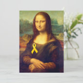 Mona Lisa met geel lintje (Staand voorkant)