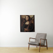 Mona Lisa met gitaar Wandkleed (In situ)