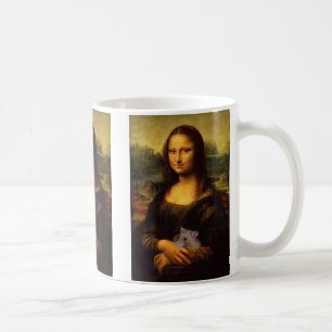 Mona Lisa met Hamster Koffiemok