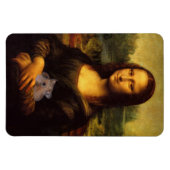 Mona Lisa met Hamster Magneet (Horizontaal)