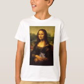 Mona Lisa met Hamster T-shirt (Voorkant)