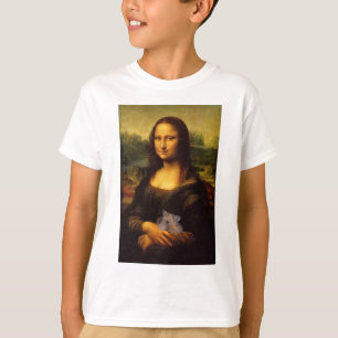Mona Lisa met Hamster T-shirt
