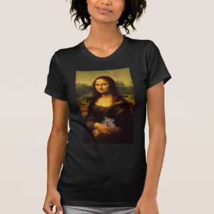 Mona Lisa met Hamster T-shirt