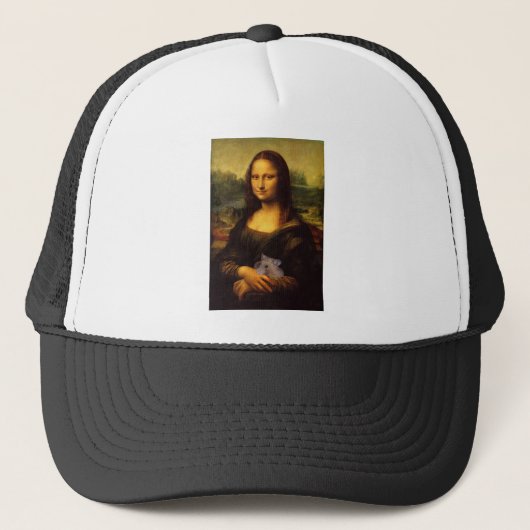 Mona Lisa met Hamster Trucker Pet (Voorkant)