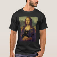 Mona Lisa Met Kat Grappig Kunst Schilderen Hartsla