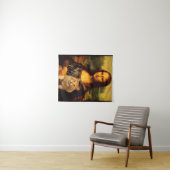 Mona Lisa met katten- en kattenbont Kattenliefhebb Wandkleed (In Situ (horizontaal))