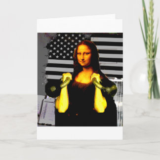 Mona Lisa met KettleBells Kaart